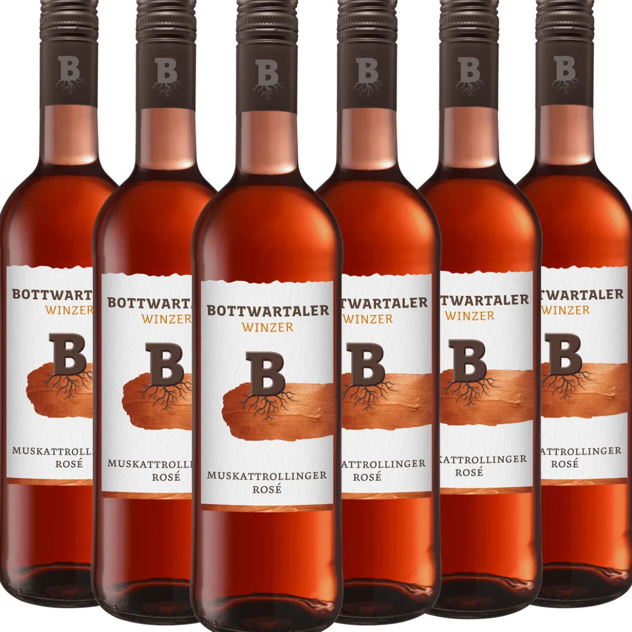 Kupfer Muskattrollinger Rosé Qba 0,75L 6er Karton