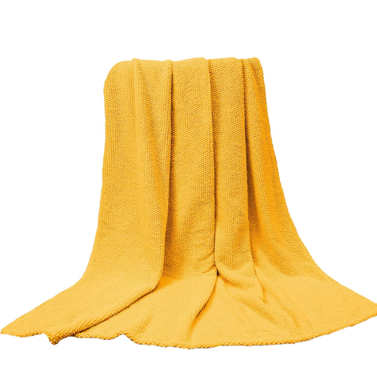 Kuscheldecke Jacquard "Popcorn Bubble" - ca. 130 x 170 cm