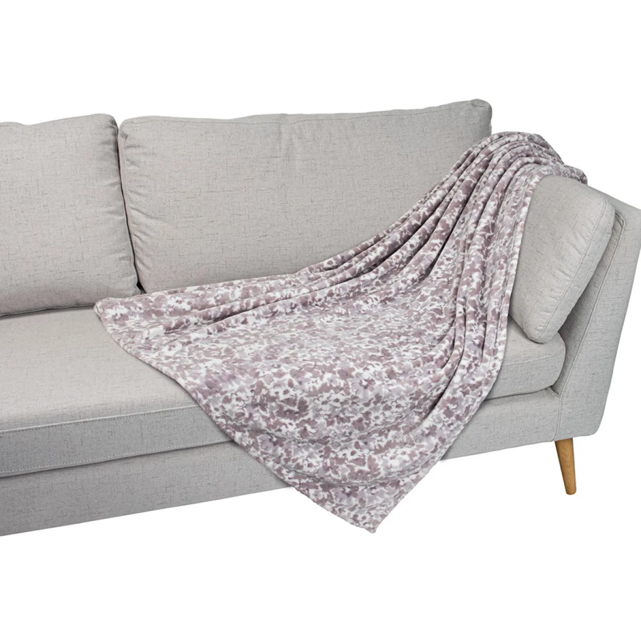 Kuscheldecke "Superflausch" - ca. 130 x 160 cm, Lavendel