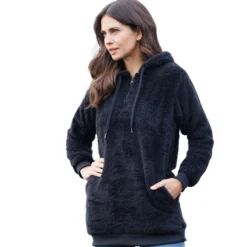 Kuschelfleece-Pullover für Damen