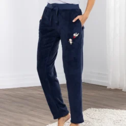 Kuschel-Pyjama-Hose aus Coral-Fleece