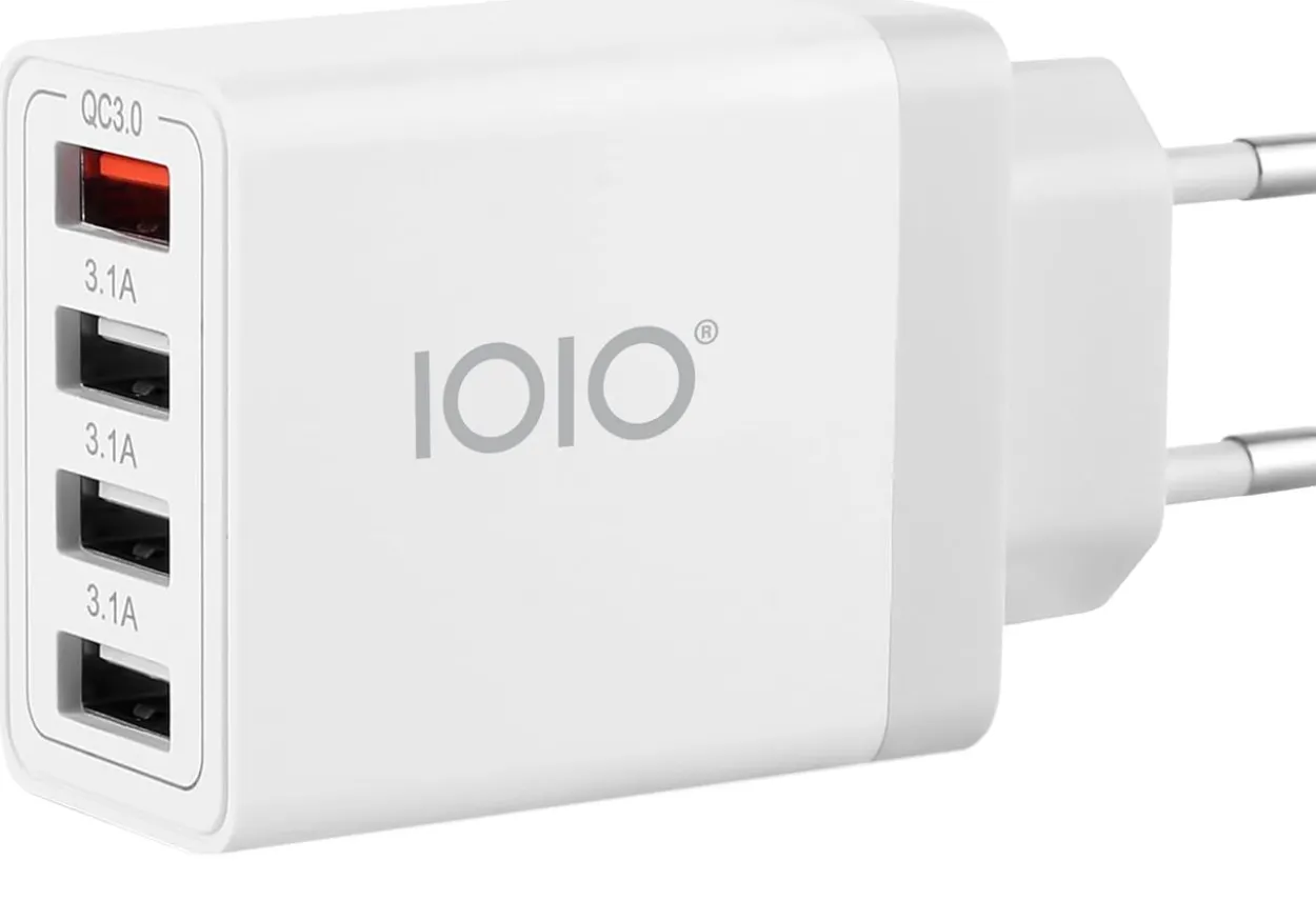Ladegerät IOIO UL4 4 USB, 33W