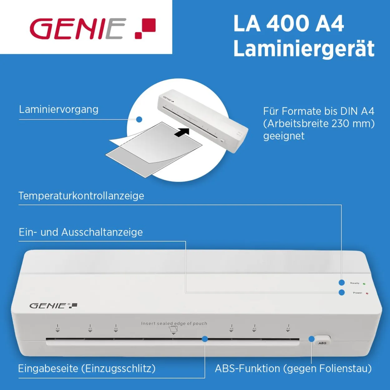 Laminiergerät GENIE LA 400
