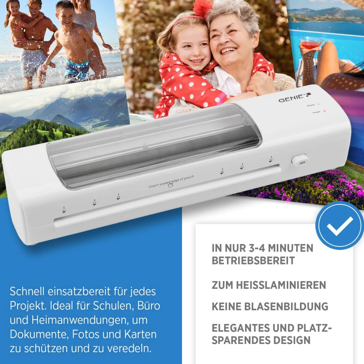 Laminiergerät GENIE LA 450 T transparent
