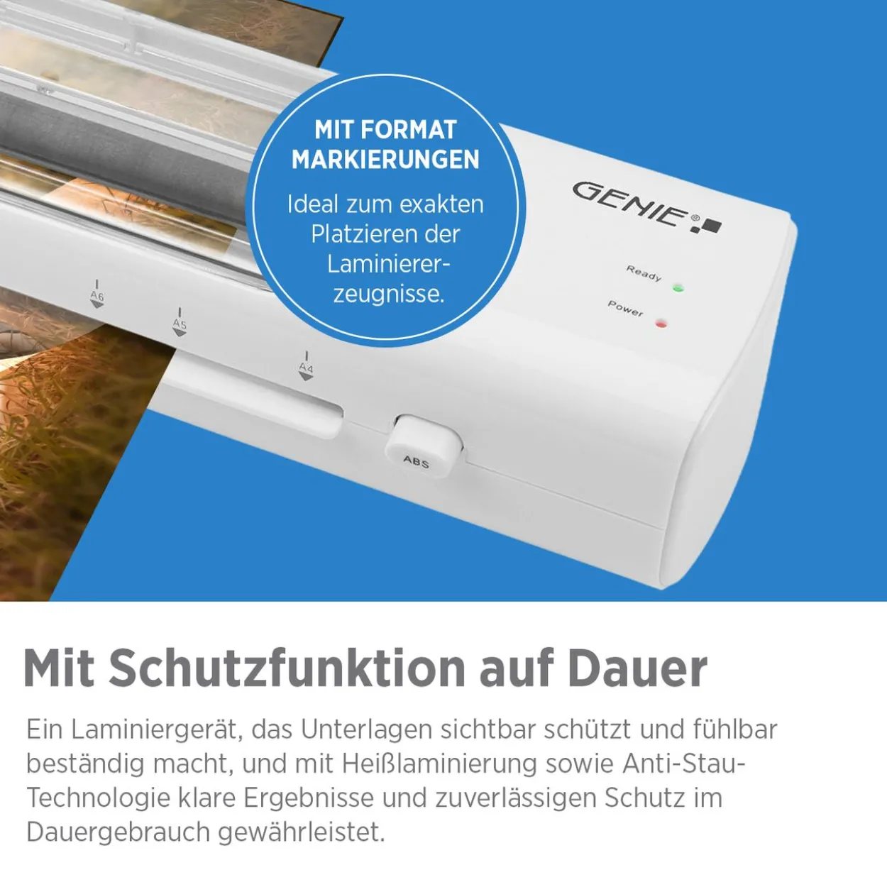 Laminiergerät GENIE LA 450 T transparent