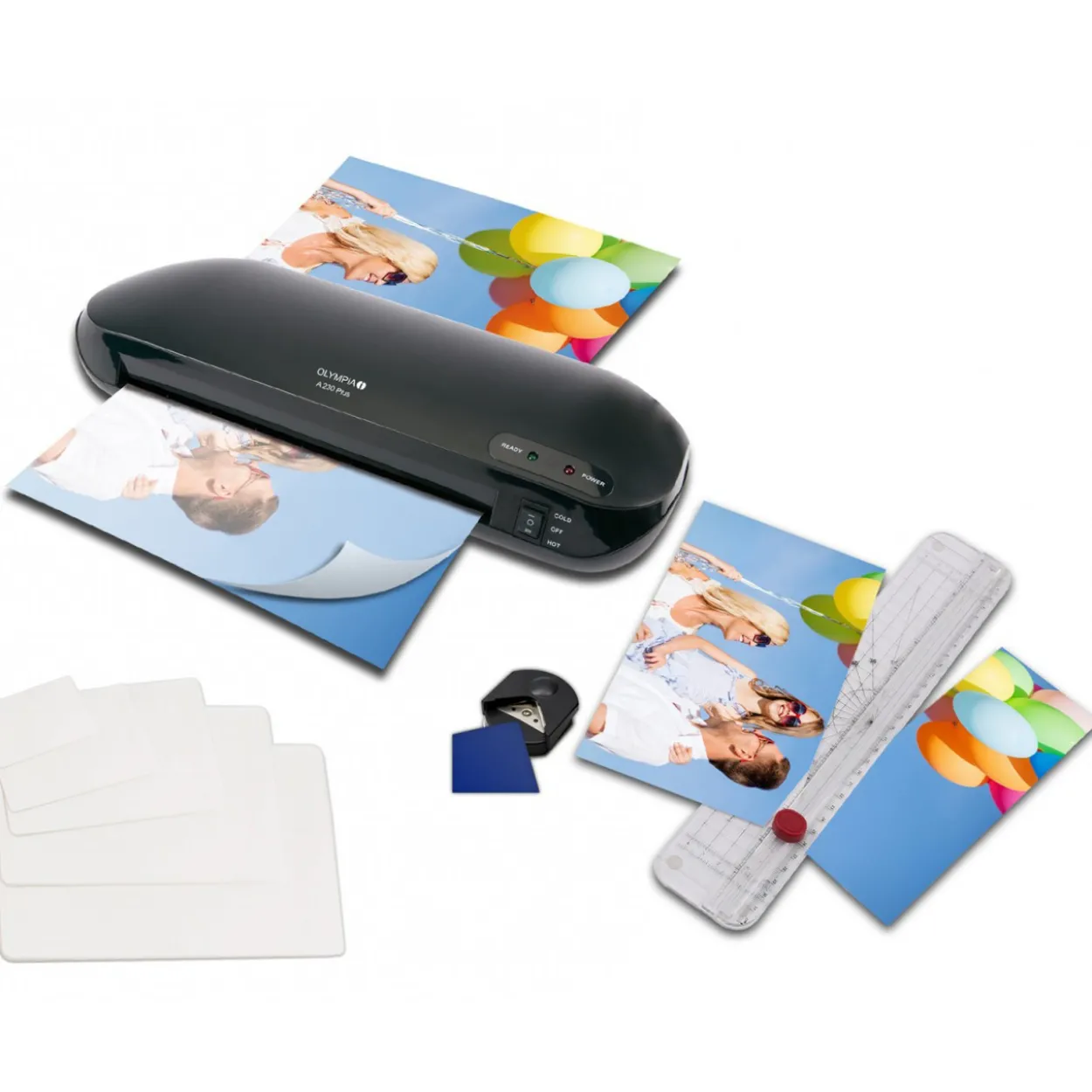 Laminiergerät OLYMPIA A230 Plus, Set 4 in 1