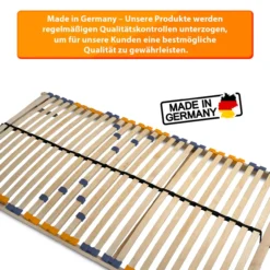 Lattenrost MULTIRA 28 Federleisten Kopfteil verstellbar 70 x 200 cm