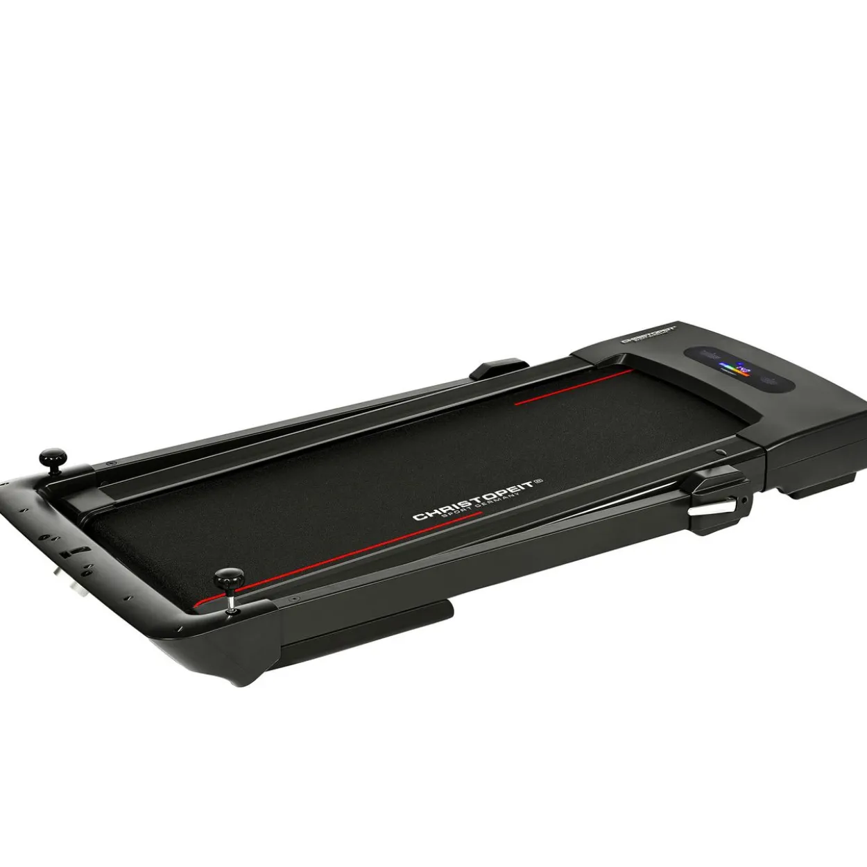Laufband und Walking Pad 2 in 1 Holzoptik