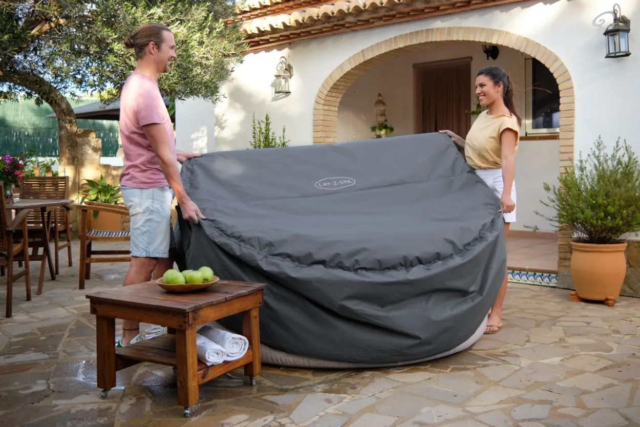 LAY-Z-SPA® Xtras EnergySense® Plus Thermo-Komplettabdeckung Ø 180 x 66 cm, rund