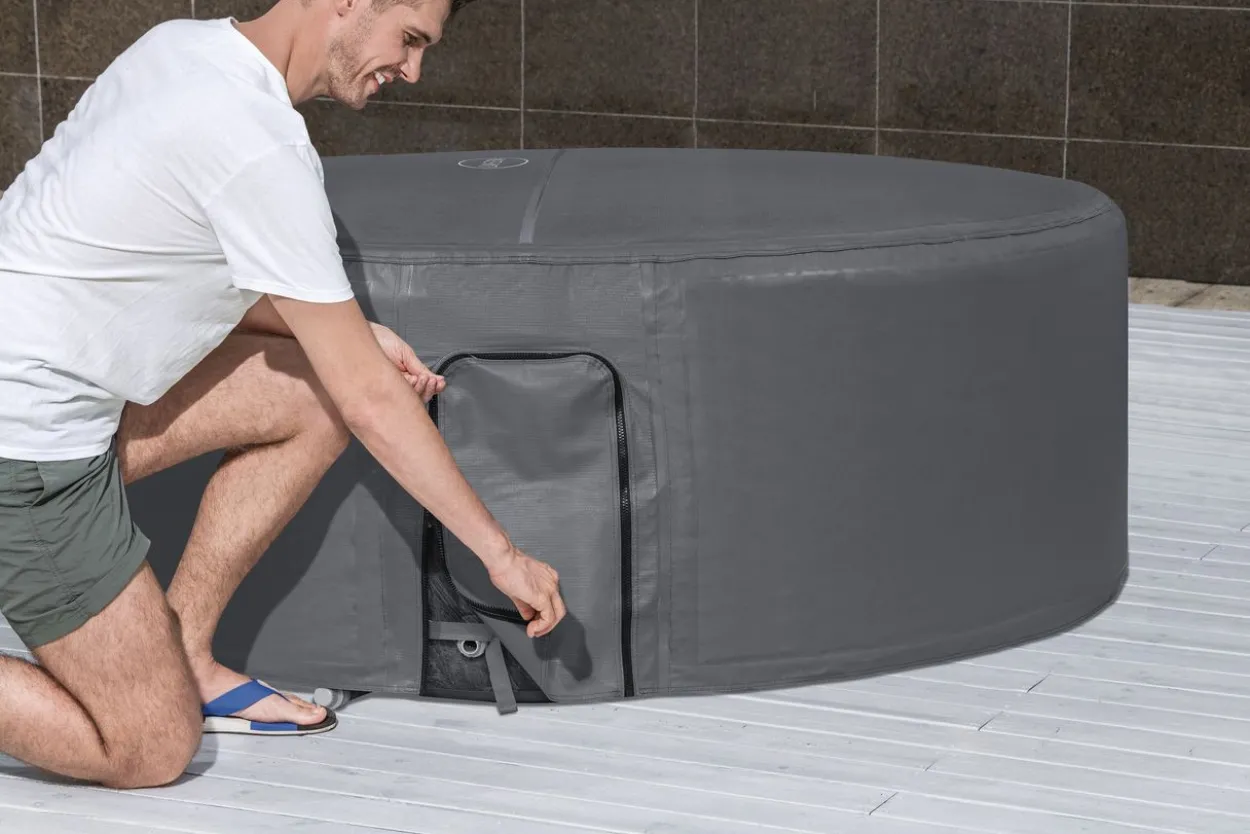 LAY-Z-SPA® Xtras EnergySense® Plus Thermo-Komplettabdeckung Ø 180 x 66 cm, rund