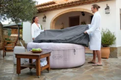 LAY-Z-SPA® Xtras EnergySense® Plus Thermo-Komplettabdeckung Ø 180 x 66 cm, rund
