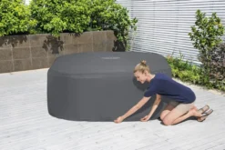 LAY-Z-SPA® Xtras EnergySense® Plus Thermo-Komplettabdeckung 180 x 180 x 71 cm, eckig