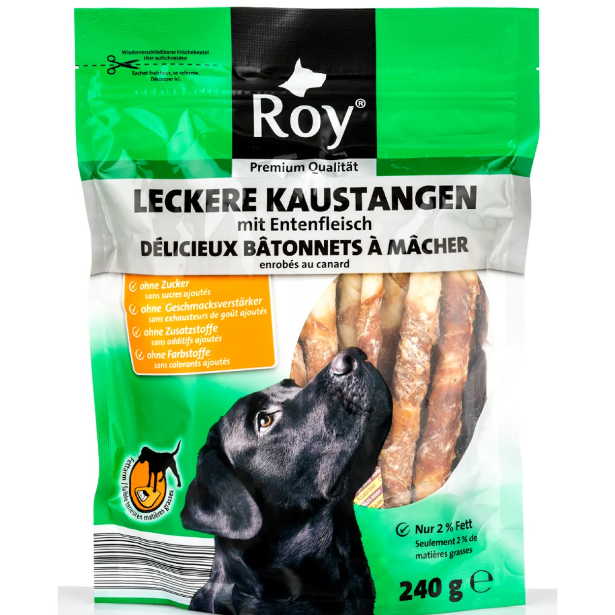 Leckere Kaustangen mit Entefleisch 240g