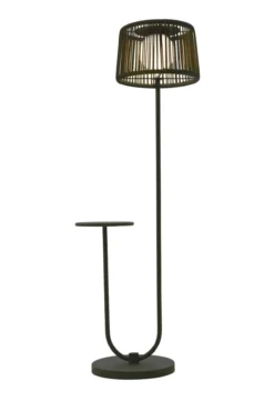 LECO Stehlampe mit Ablagetisch ca. B 54 x T 35 x H 140 cm lindgrün