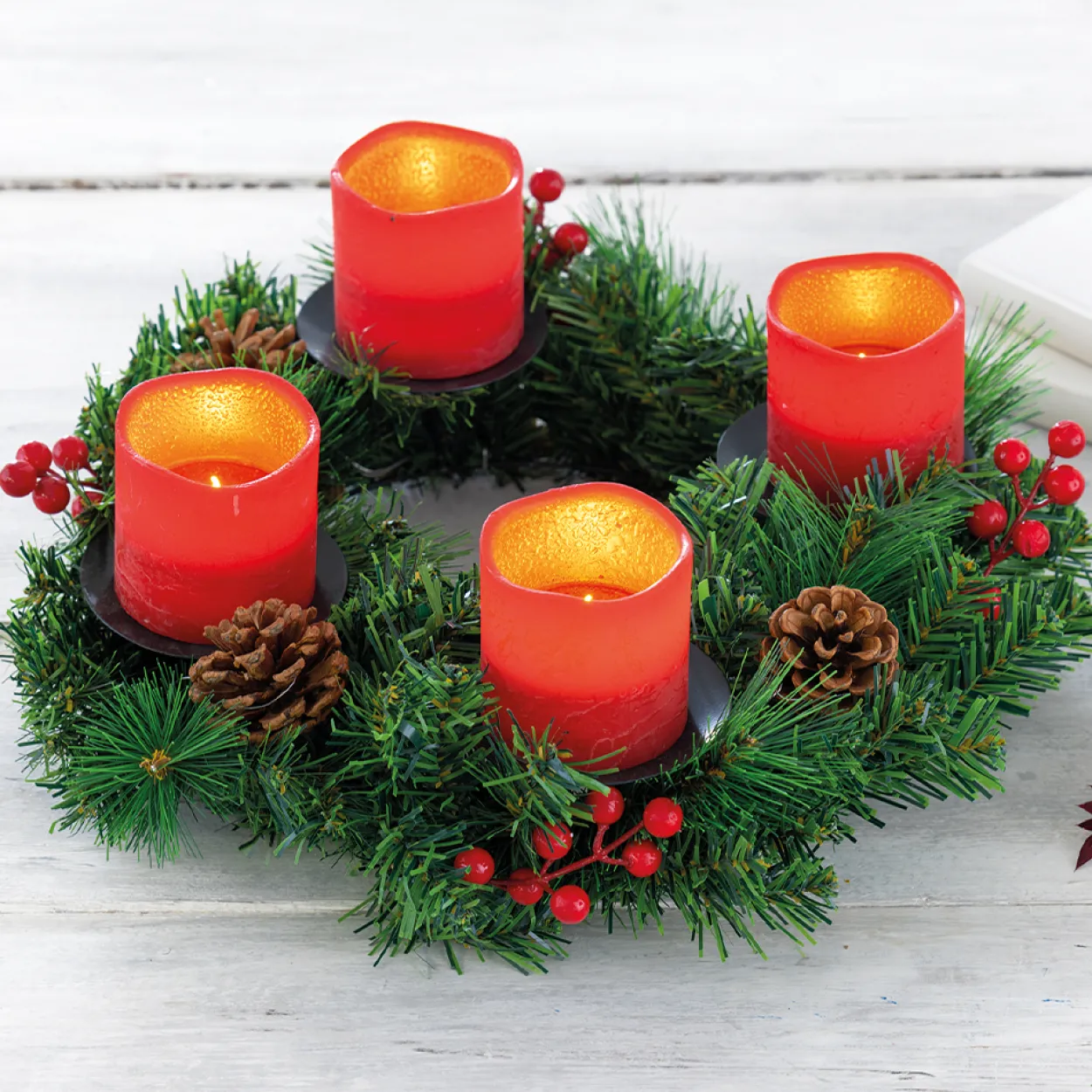 LED-Adventskranz