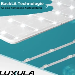 LED BackLit Panel UGR<19, 62x62, 40W, 4400 lm, 4000K, 90°
