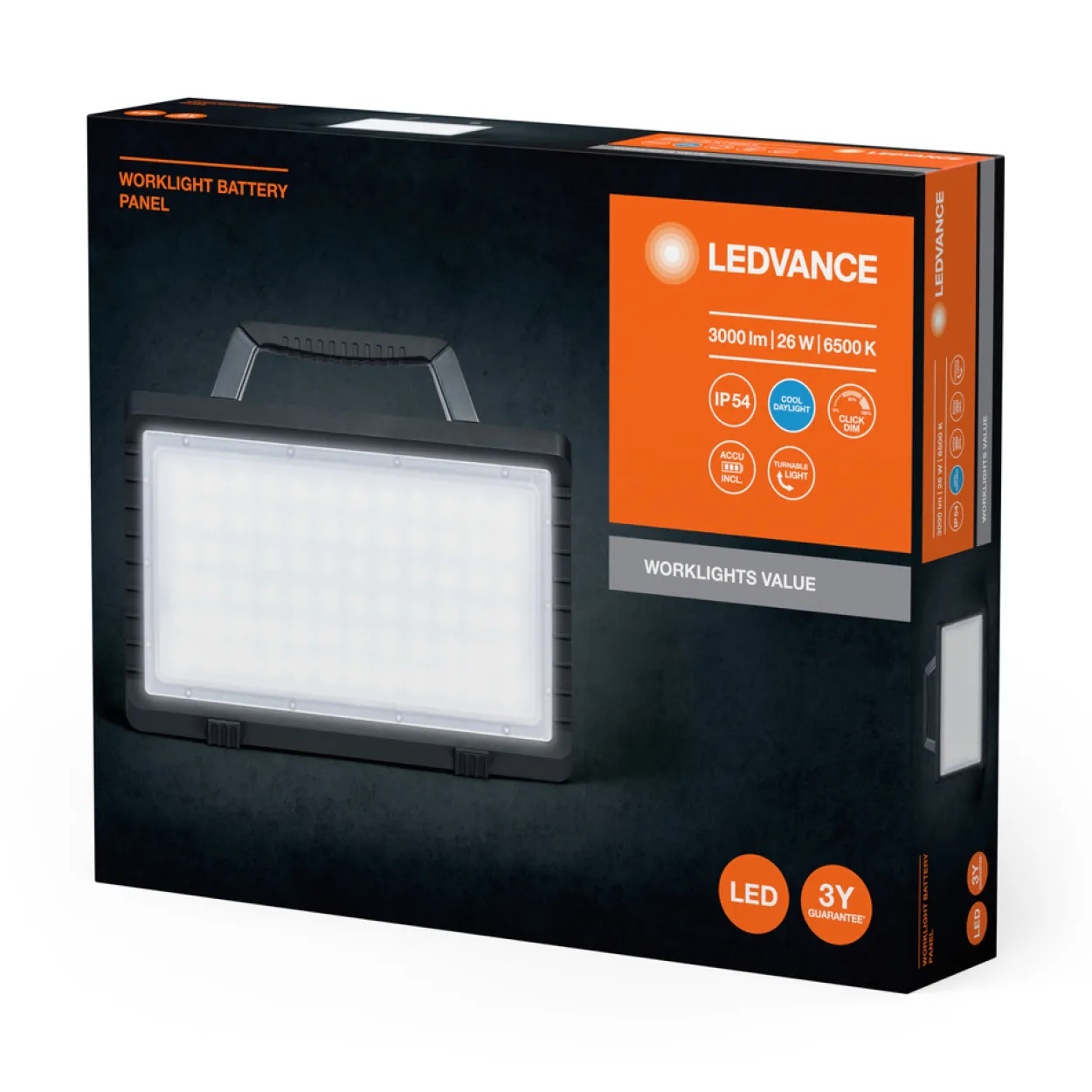 LED Baustellenlampe Ledvance Akku