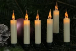 LED-Christbaumkerzen-Set, 10 kabellose Kerzen