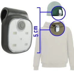 LED Clip Leuchte mit SOS