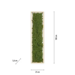 LED Deckenleuchte GREEN KNUT, mit echtem Moos, dimmbar, 3000 K