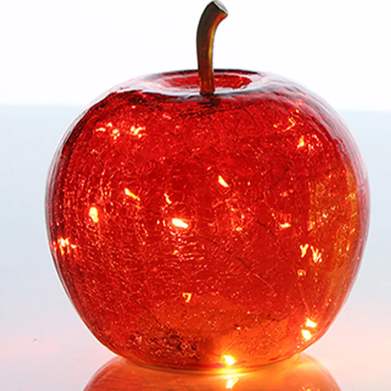 LED-Dekoapfel "POMO" - Rot