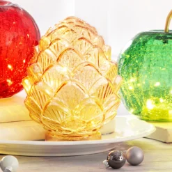 LED-Dekozapfen "Pine"