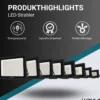 LED-Fluter, 50 W, 4000 K