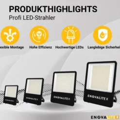 LED-Fluter, 300 W, 4000 K