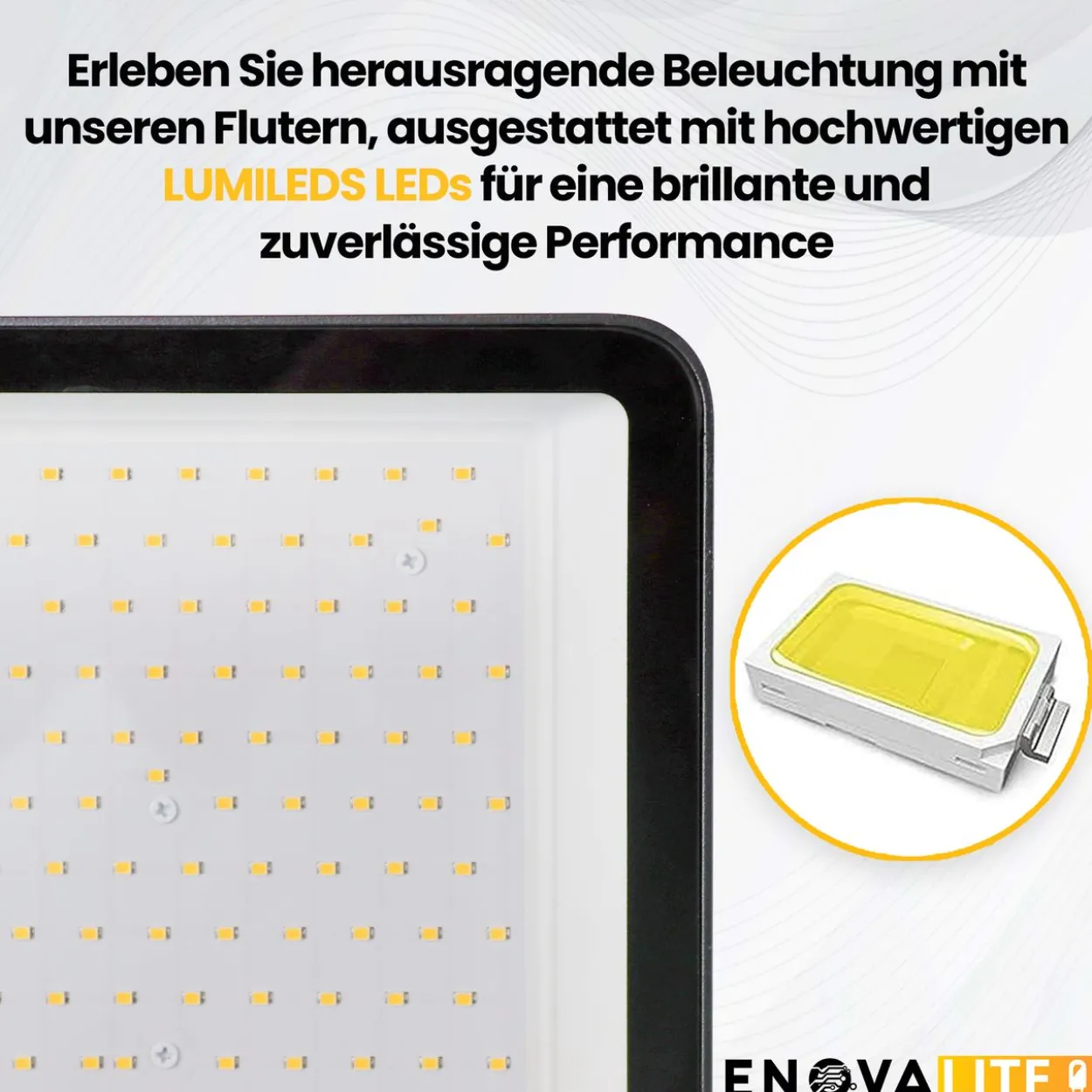 LED-Fluter, 300 W, 4000 K