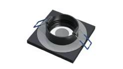 LED Labs Deckenrahmen BONA GU10 – Schwarz, IP44