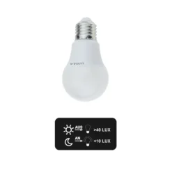 LED Leuchtmittel mit Dämmerungs-Sensor, E27
