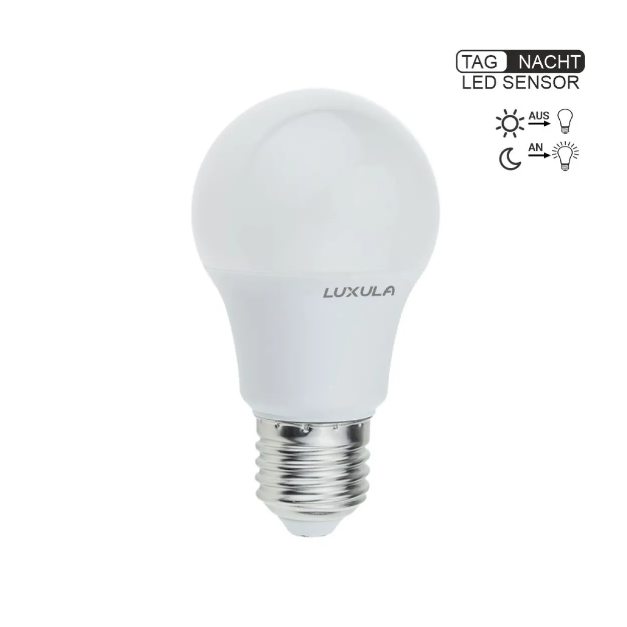 LED Leuchtmittel mit Dämmerungs-Sensor, E27