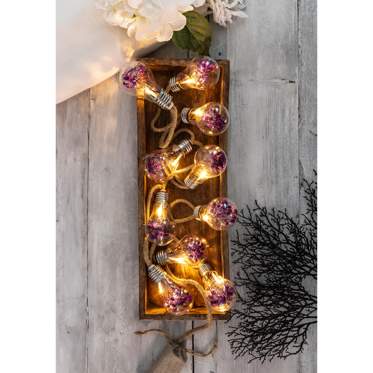 LED-Lichterkette mit Kordel