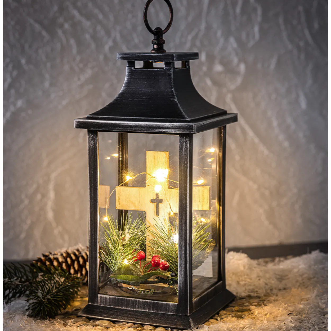 LED-Outdoor-Laterne "Recu"