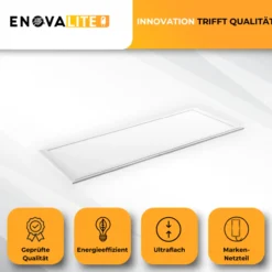 LED Panel, 120x30 cm, 36 W, 3600 lm, 3000 K, Philips Driver