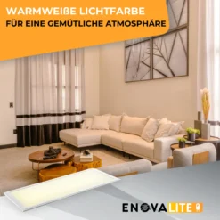 LED Panel, 120x30 cm, 36 W, 3600 lm, 3000 K, Philips Driver
