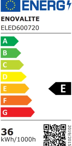 LED Panel, 60x60 cm, 36 W, 4320 lm, 4000 K, UGR<19, OSRAM-Driver,