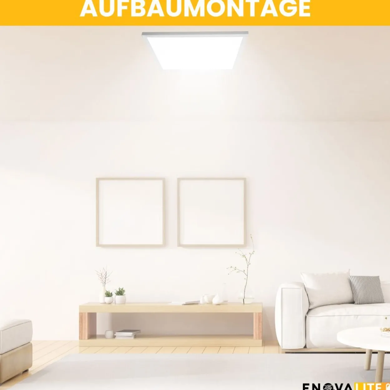 LED Panel, 62x62 cm, 36 W, 3600 lm, 3000 K, UGR<19,Philips Driver