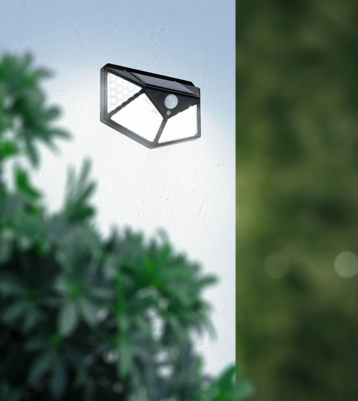 LED Solar Gartenleuchte 2er Set