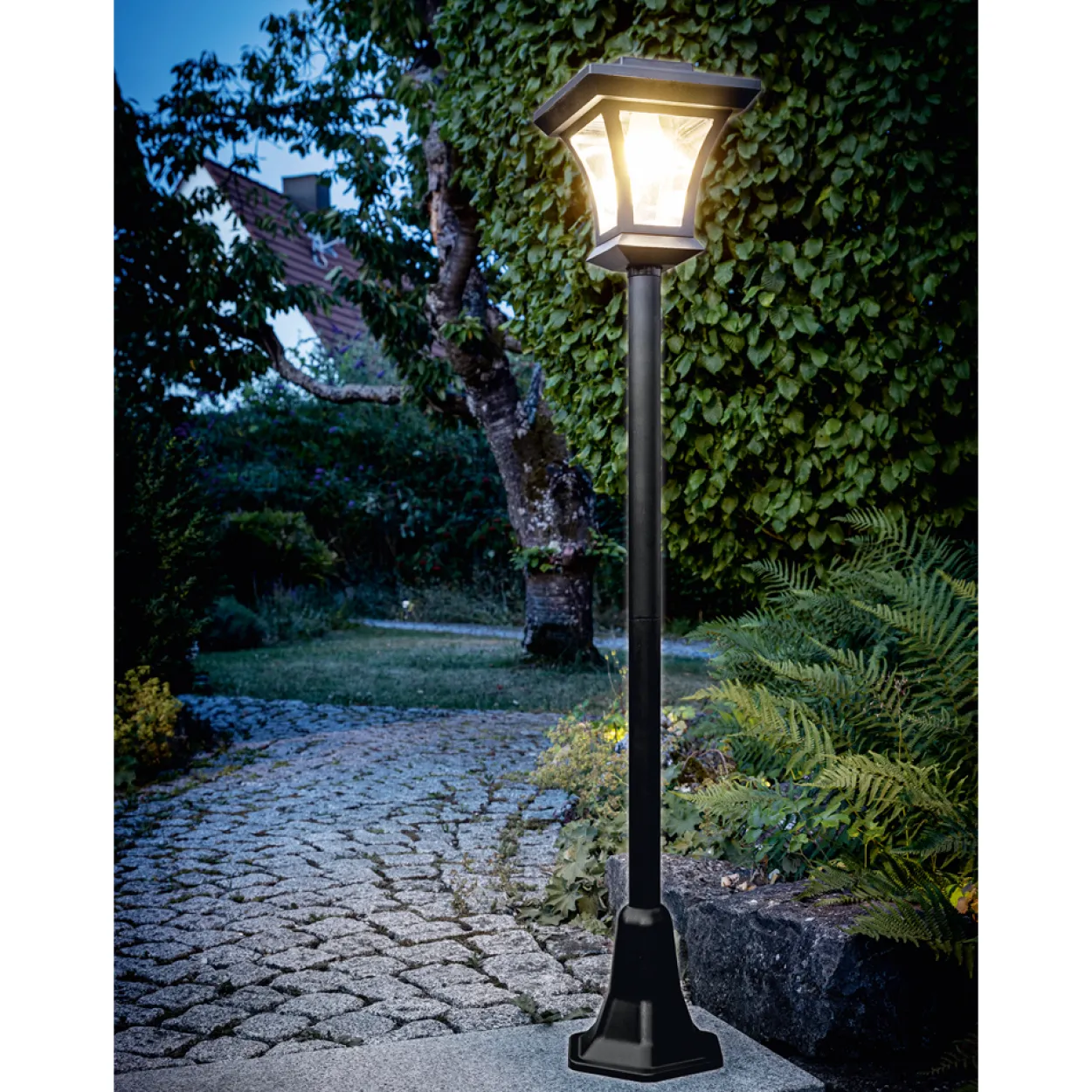 LED-Solar-Laterne 150 cm