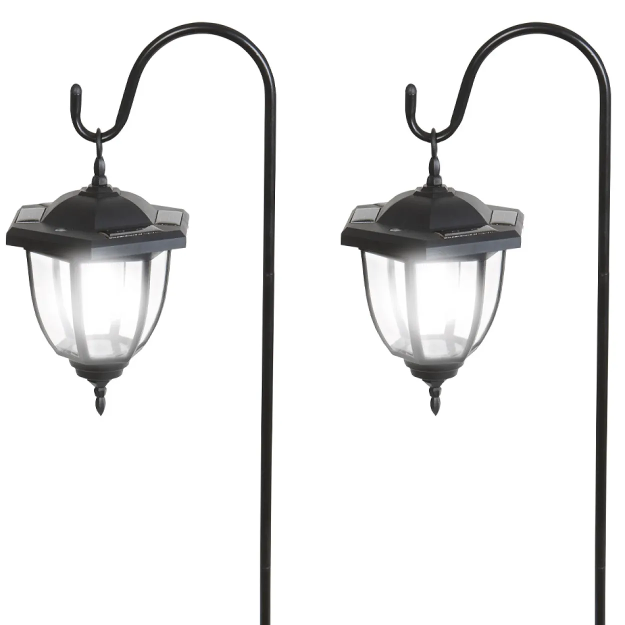 LED-Solar-Laterne - 2er-Set