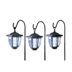 LED Solar Laterne - 3er-Set