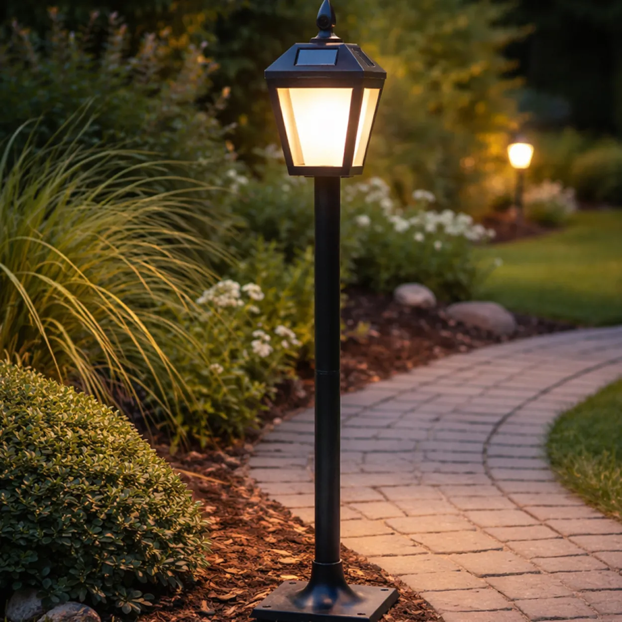 LED-Solar-Laterne Modern 4 in 1