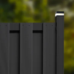 LED-Solarleuchte für Aluminium Pfosten