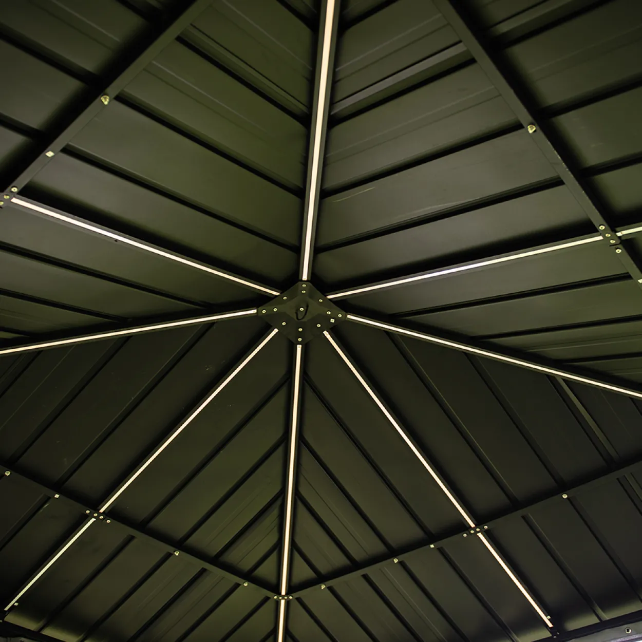 LED-Solar Pavillon AZUR