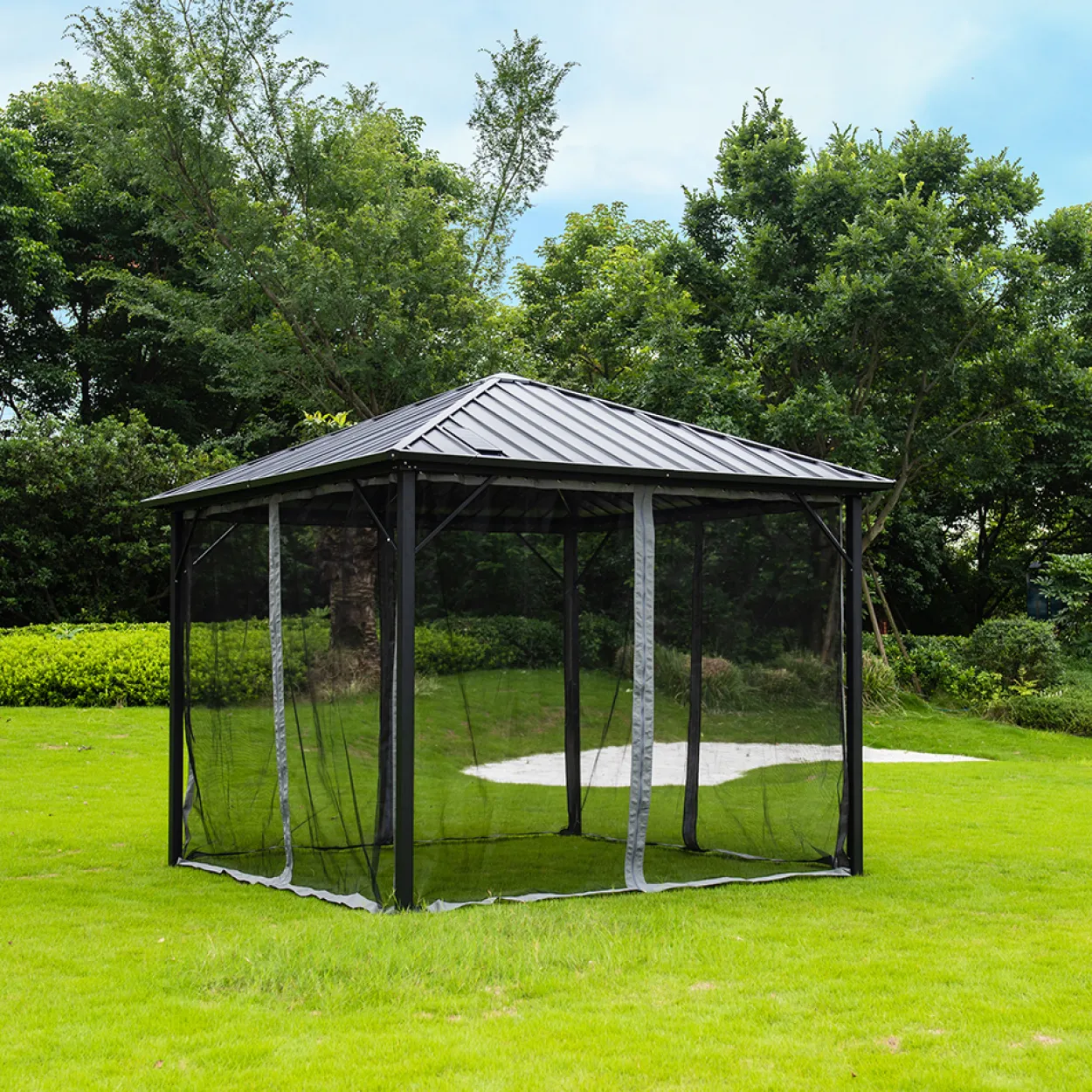 LED-Solar Pavillon AZUR