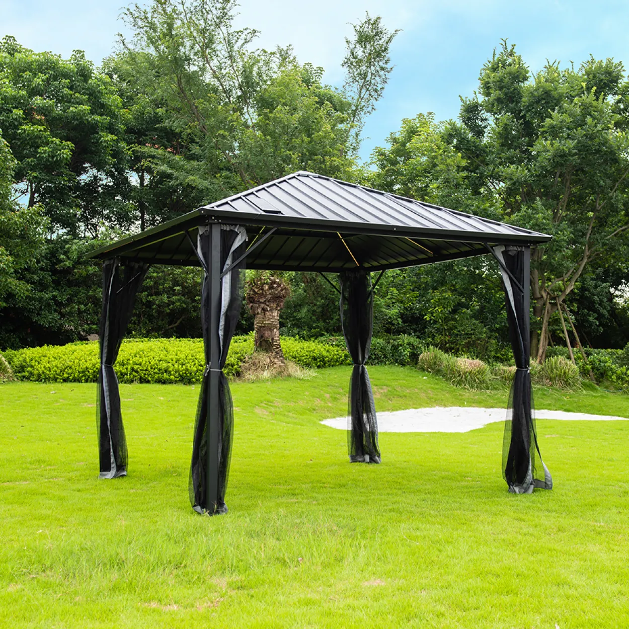 LED-Solar Pavillon AZUR