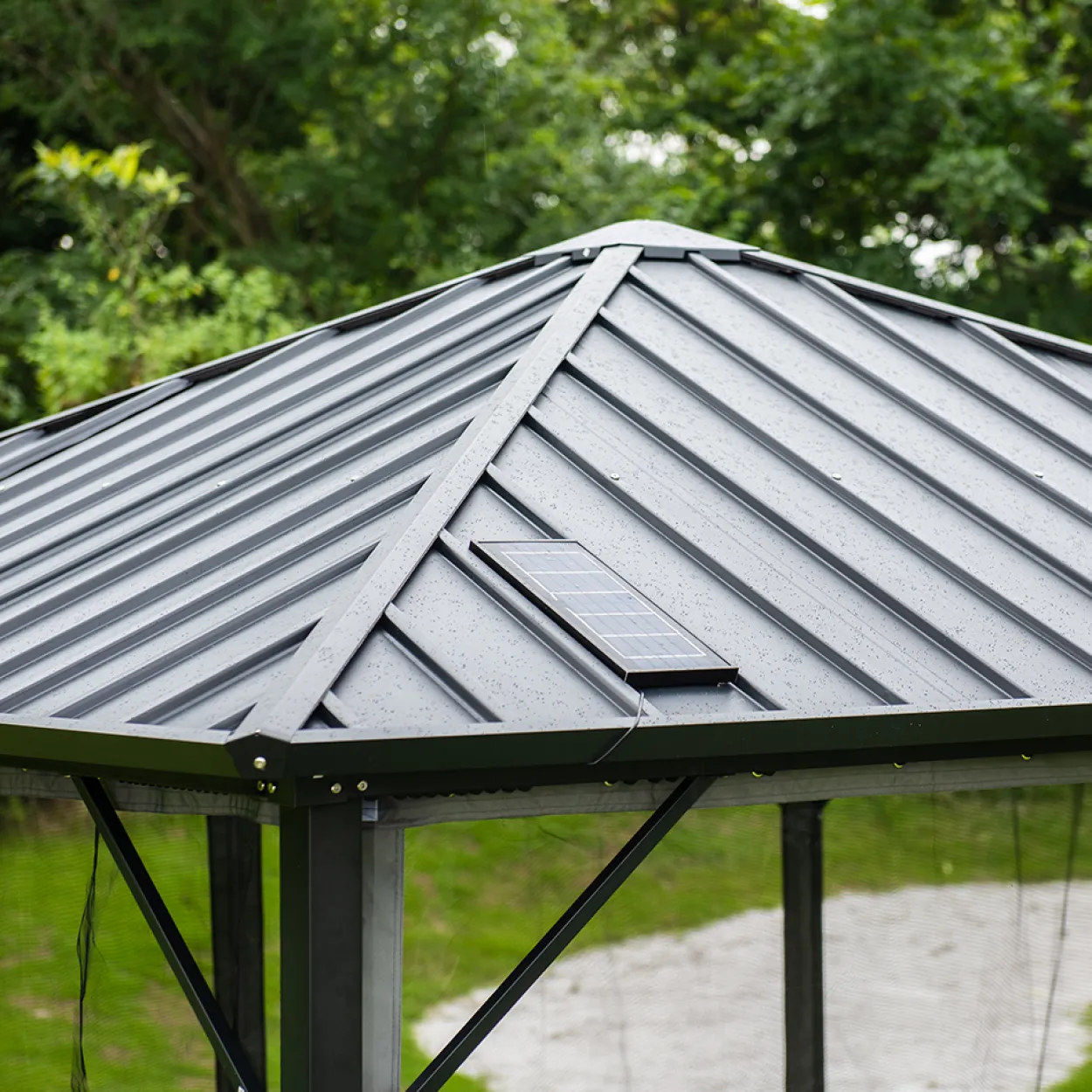 LED-Solar Pavillon AZUR