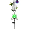 LED Solar Stecker mit Regenmesser, Kolibri