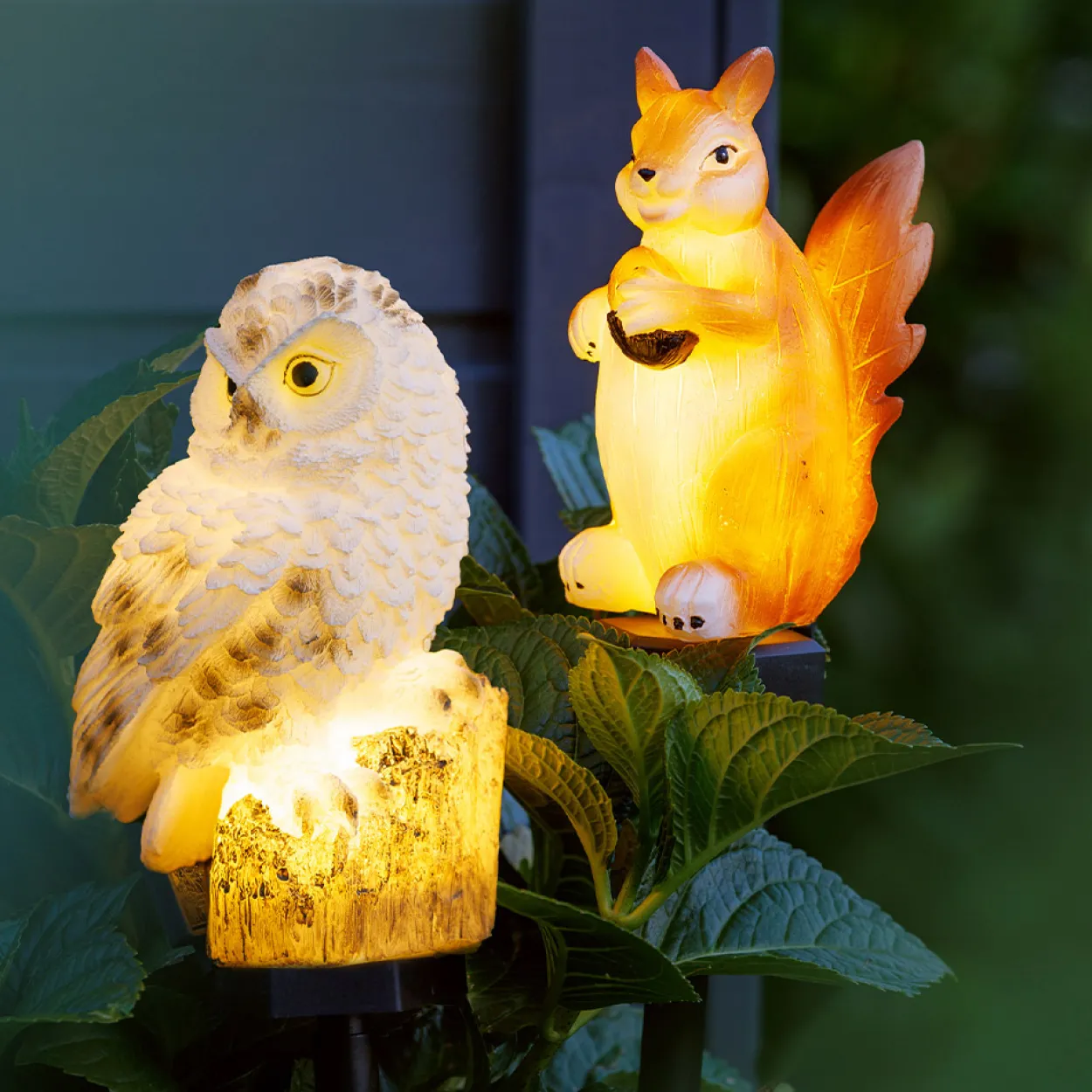 LED-Solar-Tier - Eichhörnchen